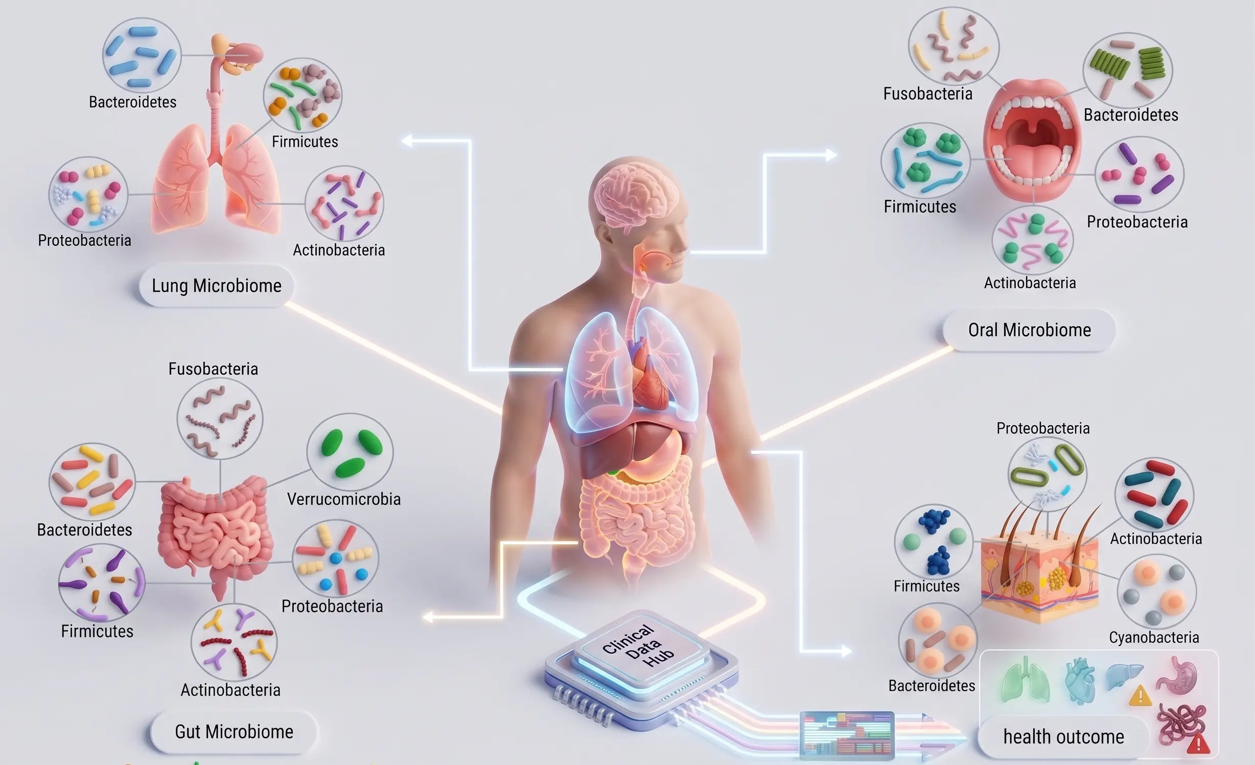Clinical & Human Microbiome Analysis