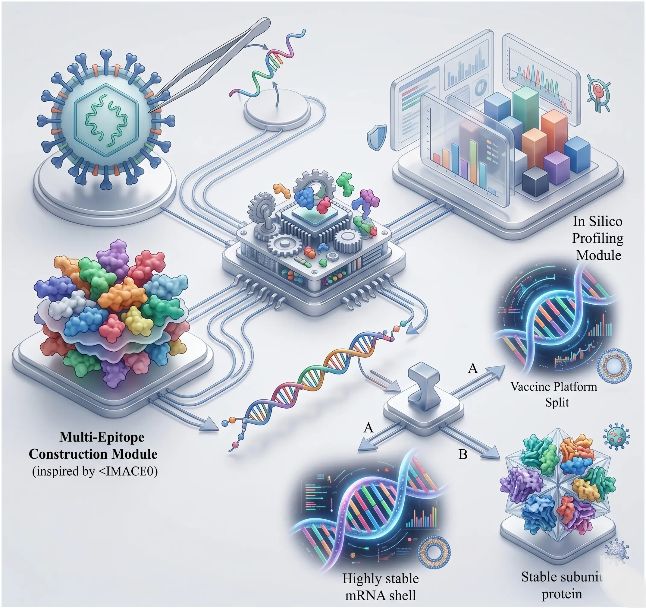 Multi-Epitope Chimeric Vaccine Design (mRNA & Subunit Vaccines)